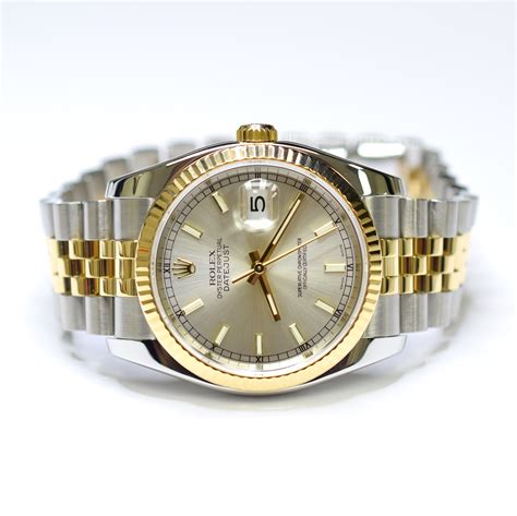 rolex datejust gold 36mm